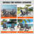 Adirondack Chair Plastic, Set Of 2 All-Weather Portable Folding Fire Pit Chair, Outdoor Adirondack Patio Chair With Cup Holder, With Relaxing Arm Rest Ergonomic, For Garden, Backyard - Gray-1701066854