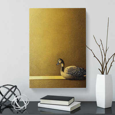 CAN-V0523-1104X Goose Gold - Wrapped Canvas Print