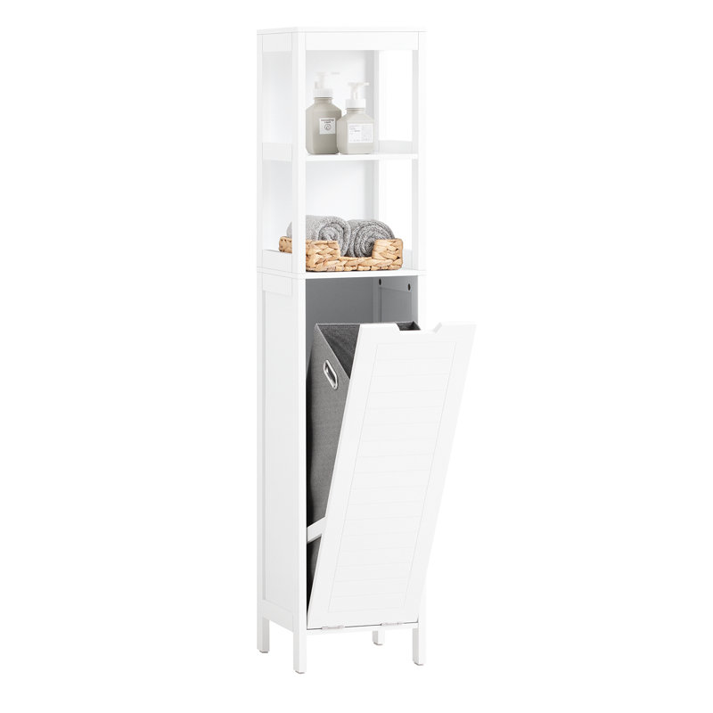 Lyndora Freestanding Linen Cabinet
