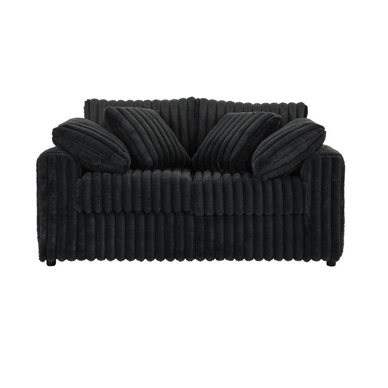  Causeuse 24550, noir Mondo