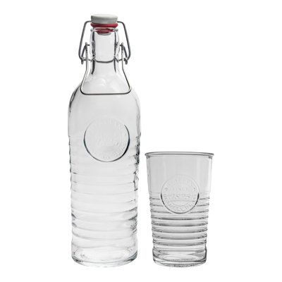 Officina 1825 Swing Bottle & Glasses Set - 5pc