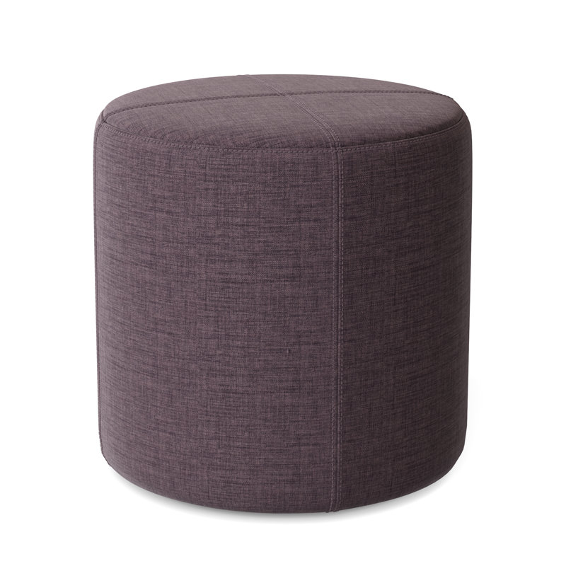 Porthleven Upholstered Ottoman, Marlow Plum
