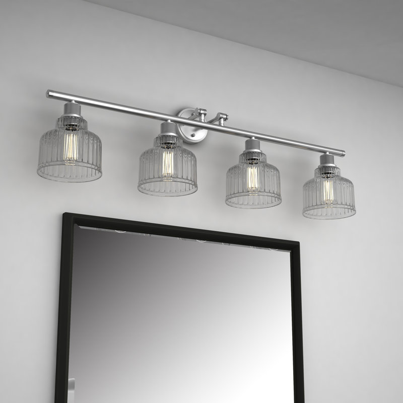 Hatherleigh - nickel satiné à 4 lumières