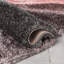 San Francisco 3D Textured Blush/Light Green/Black Rug-62632490