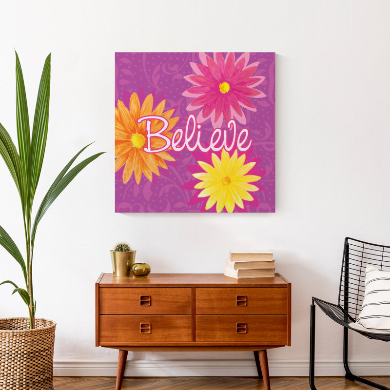 Text & Numbers, 24" H x 24" W x 1.25" D