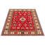 Tapis rouge Maleaha Gazni 5 pi 6 po x 7 pi 6 po