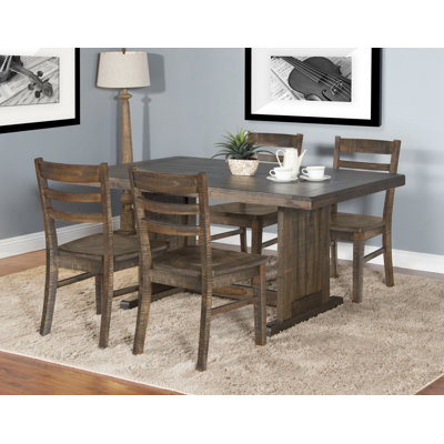 Centralia 4 - Person Trestle Dining Set