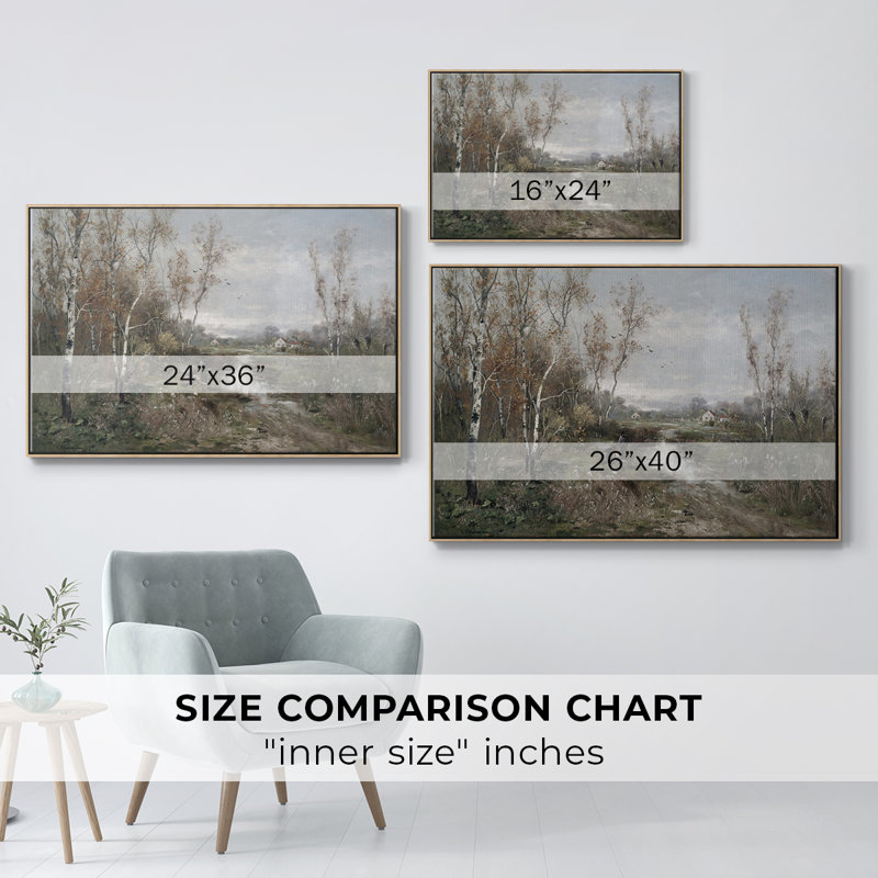 "Vintage Landscape -D XXXI" sur toile