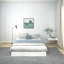 Sommier tapissier 9 pouces avec couvre-matelas en métal, assemblage facile-642202971-639854693