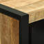 Vidaxl Bathroom Wall Cabinet 15.7X13.8X35.4 In Solid Rough Wood Mango