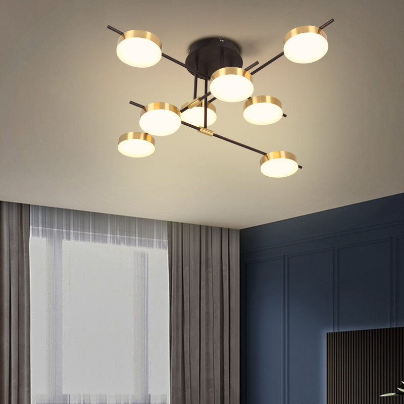 Acrylic LED Semi Flush Mount