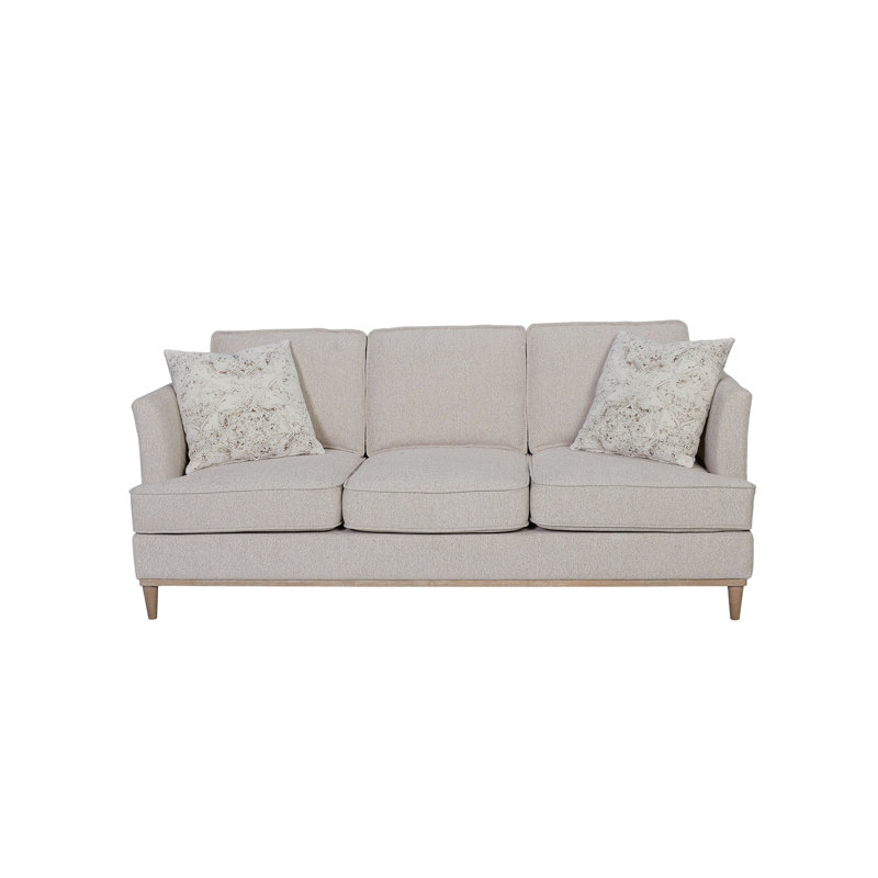 Sofa with 3 Reversable Cushions and 2 Pillows