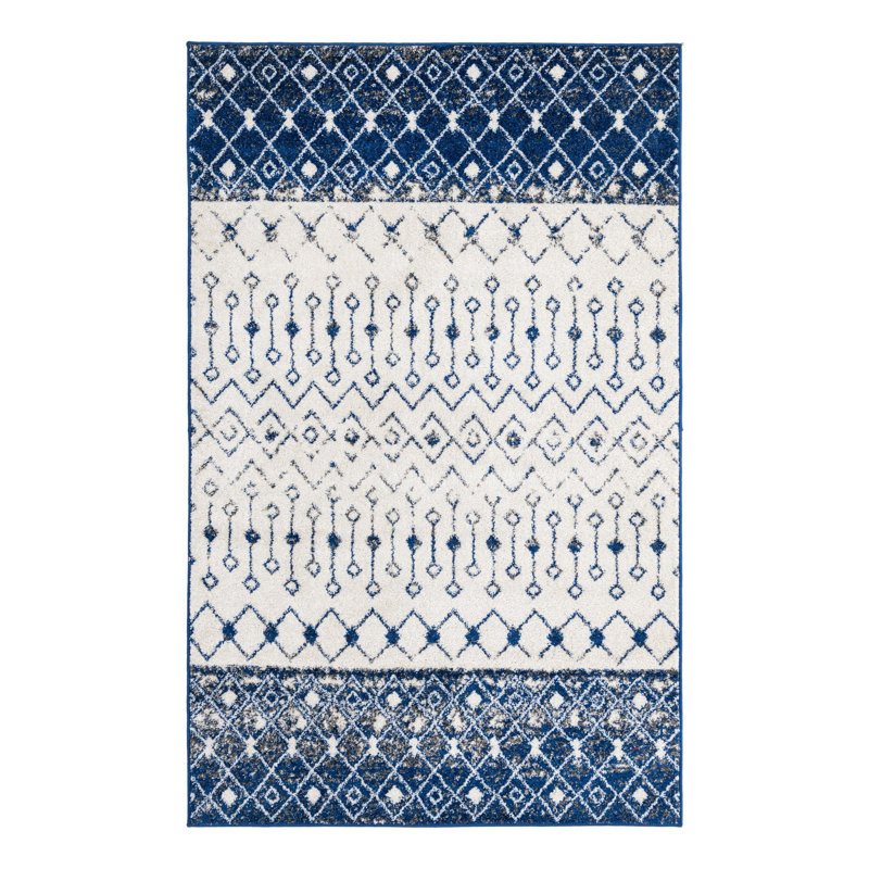 Somerville Geometric Indoor Rug, Rectangle 5'3" x 8'