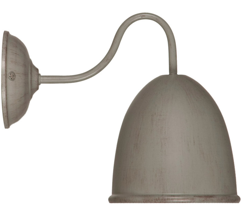 San Pablo Armed Sconce, Grey Taupe