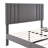 Vegan Leather Platform Bed