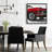 Vintage Red Car Canvas | Classic Auto Wall Art Decor
