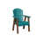 Blue/Antique Mahogany