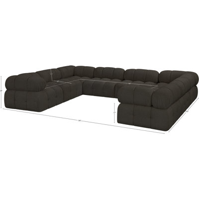 Ames 136'' Upholstered Sectional