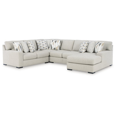 Croskey 4-Piece Sectional With Chaise