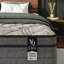 Matelas Queen Size 10 pouces en mousse à mémoire de forme et gel rafraîchissant, - États-Unis, Soulagement, Faible transfert de mouvement, Imperméable, Compatible avec un sommier articulé, gris et blanc, Convient aux ressorts-1897871853-1897871852