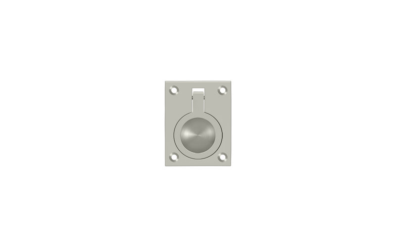 Ring Pull, Brushed Nickel