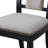 7-Piece Dining Set with Rubberwood Table & Nailhead Trim Chairs-1786055804