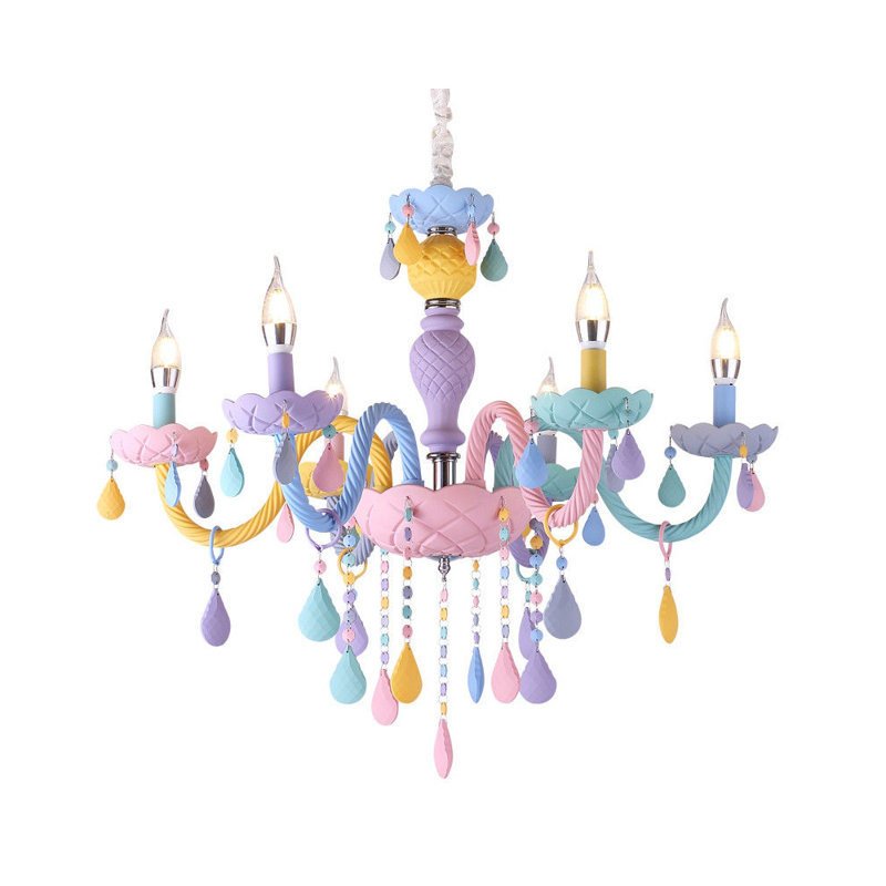 Annapolis 6 - Light Crystal Chandelier