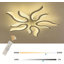 Bobbyjoe Acrylic LED Semi Flush Mount