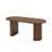 71" Oval Dining Table Kitchen Table With Tambour Double Pedestal Base-116356036