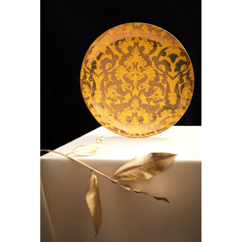 FORTUNY LAOTZE LARGE COUPE BOWL -YELLOW