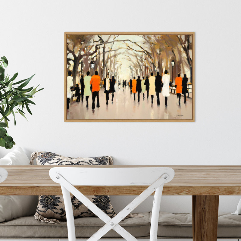 " Poets Walk " by Lorraine Christie, 16" H x 23" W x 2" D