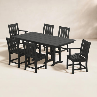 POLYWOOD® Oxford 72" Patio Dining Set
