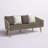 66'' Wide Patio Sofa with Cushions
