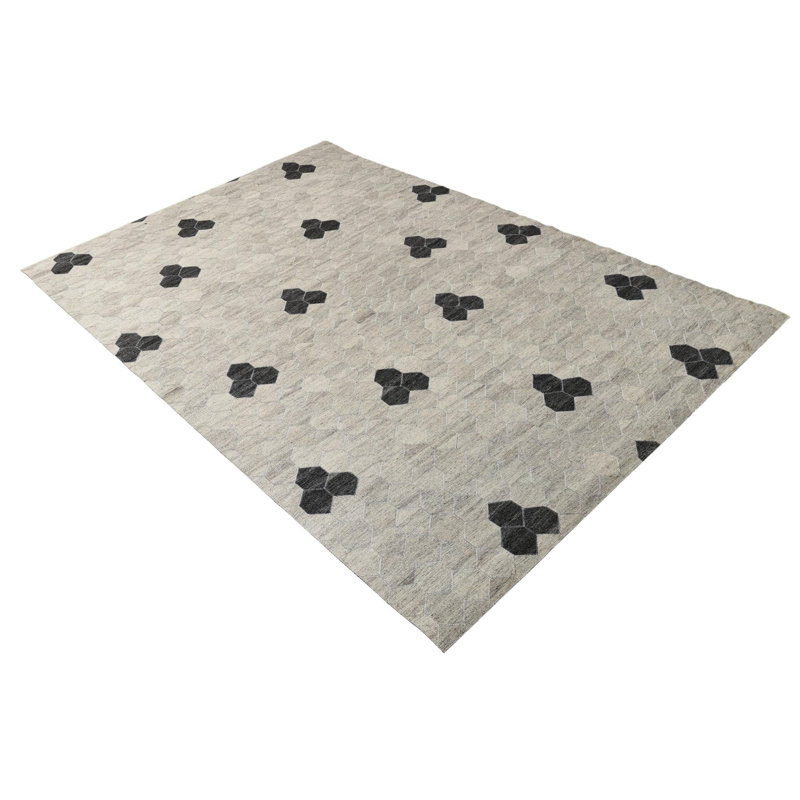 Tapis gris clair Ortega