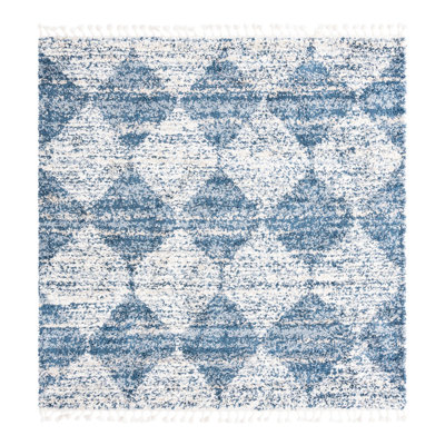 Serenity Shag Geometric Indoor Rug