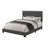 Marlene Upholstered Full Panel Bed Charcoal-20472052-20472050