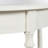 Tinsle Collection Half Moon Console Table with Storage Shelf End Table - Honeynut-104621370