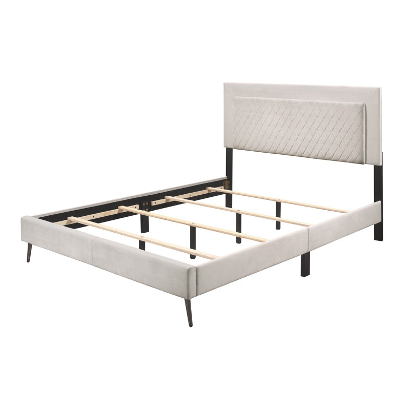 Upholstered Standard Bed, Twin