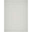 Tapis rectangulaire en polypropylène tissé à la machine en gris-14220024
