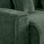Repose-pieds Harrison en velours - vert