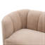 Canapé incurvé en chenille avec assise moelleuse-1651340503