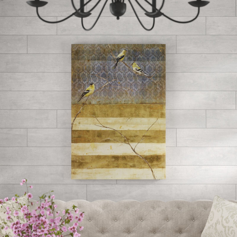 Arie VII par Chelsea Art Studio - Impression sur toile, Pinceau gel, H 43 po x l 30 po