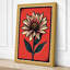 Blooming Daisy Botanical - Wrapped Canvas-1749455672-1749455670