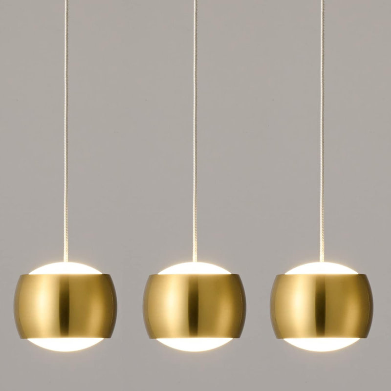 Mini Island Pendant Light, Gold