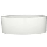 Rodin 72'' L Freestanding Soaking Bathtub