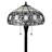 Tiffany 63'' Dark Brown Task Floor Lamp
