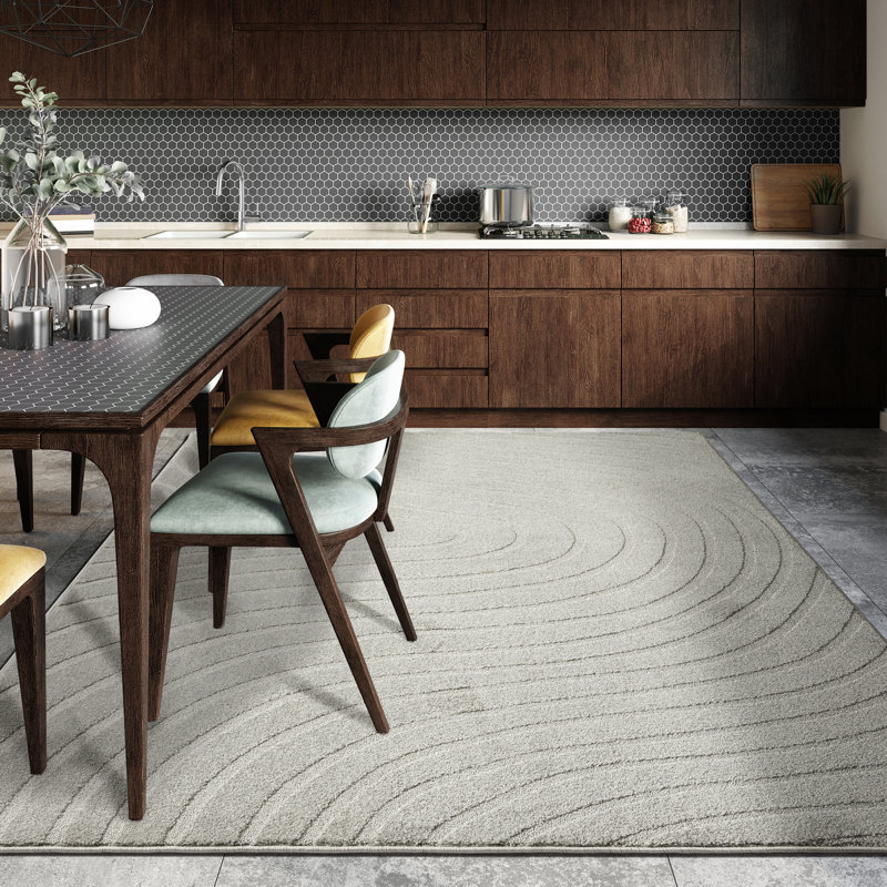 Tapis Modern Modern, Tapis de couloir 2 pi x 8 pi