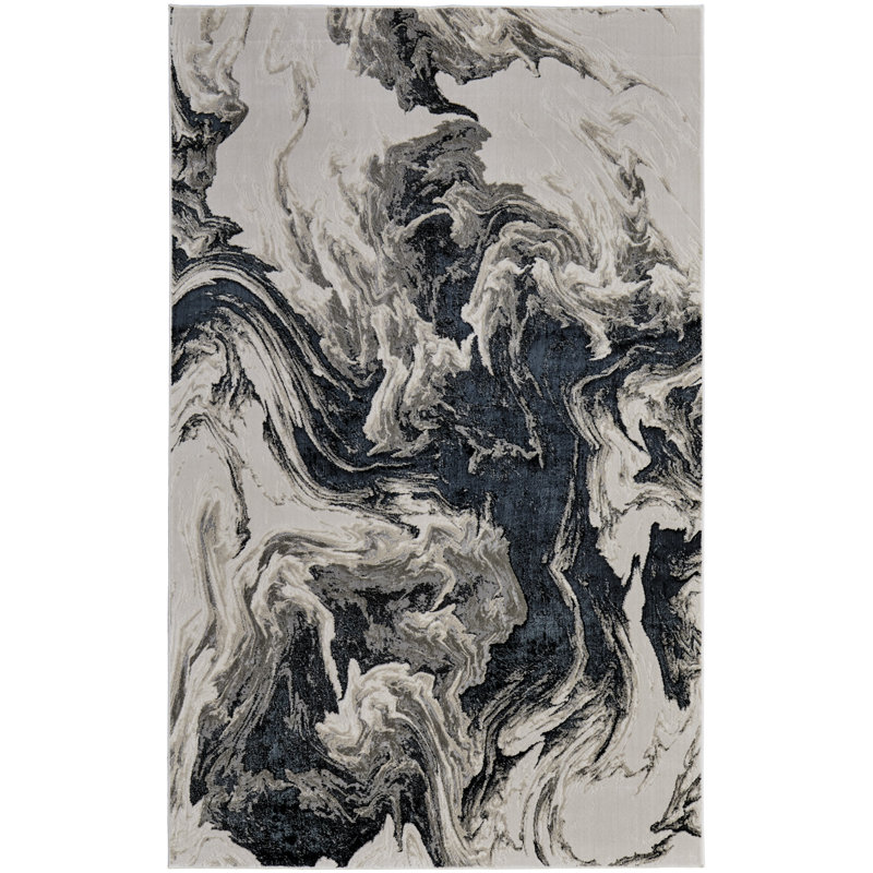 Rolfes Performance Abstract Indoor Rug, Rectangle 1'8" x 2'10"