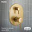 Garniture de douche à 2 poignées Align M-CORE 3-Series avec valve de transfert intégrée, valve requise-56410318