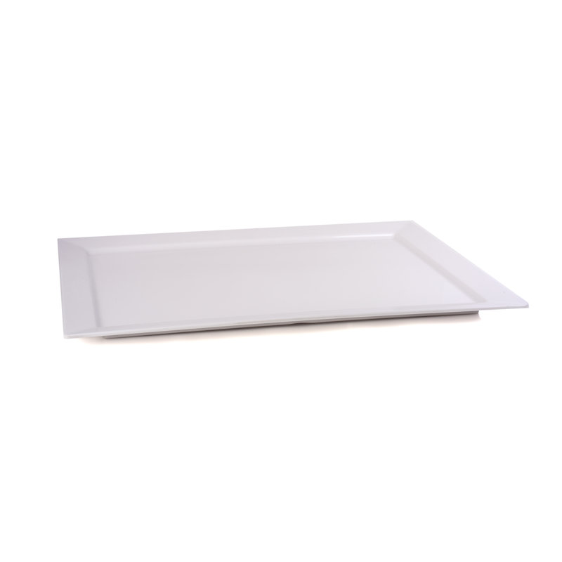 Orren Ellis Melamine Platter, 1" H x 24" W x 18" D